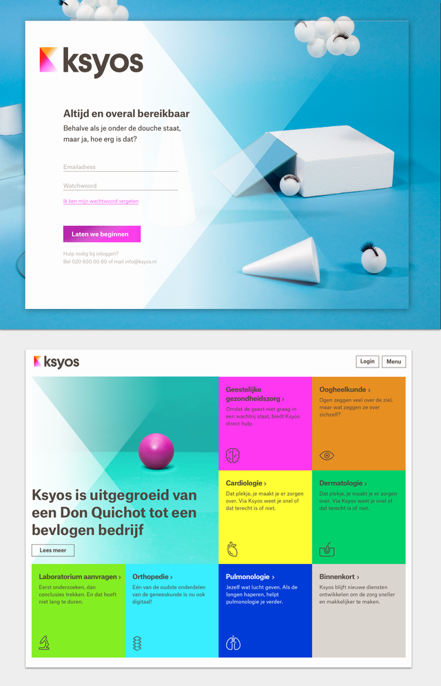 KSYOS design website Fabrique