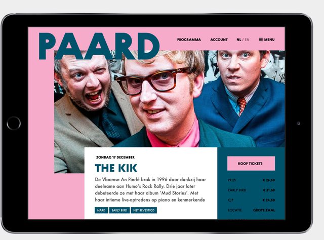 Paard Den Haag - website