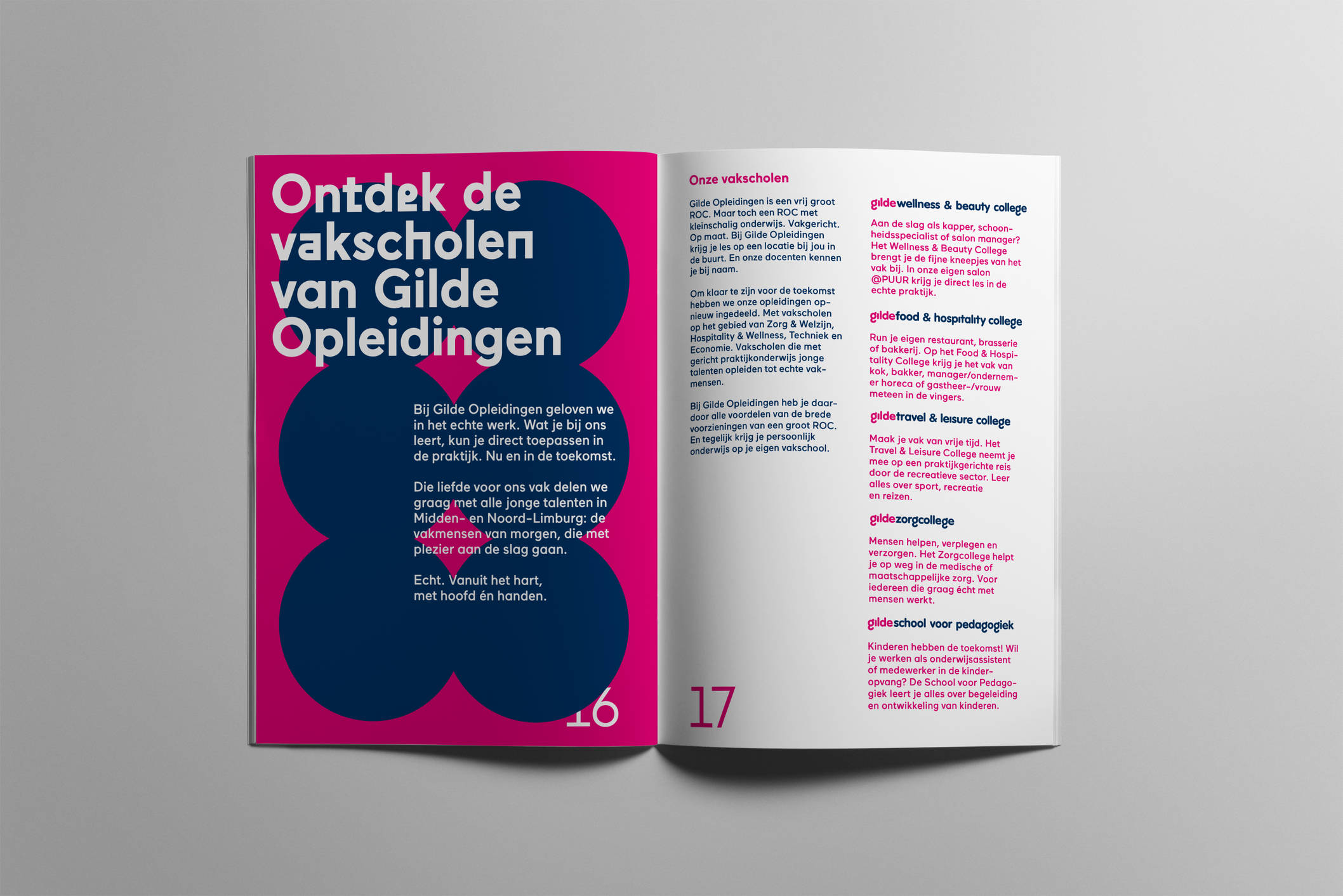 gilde opleiding brochure open