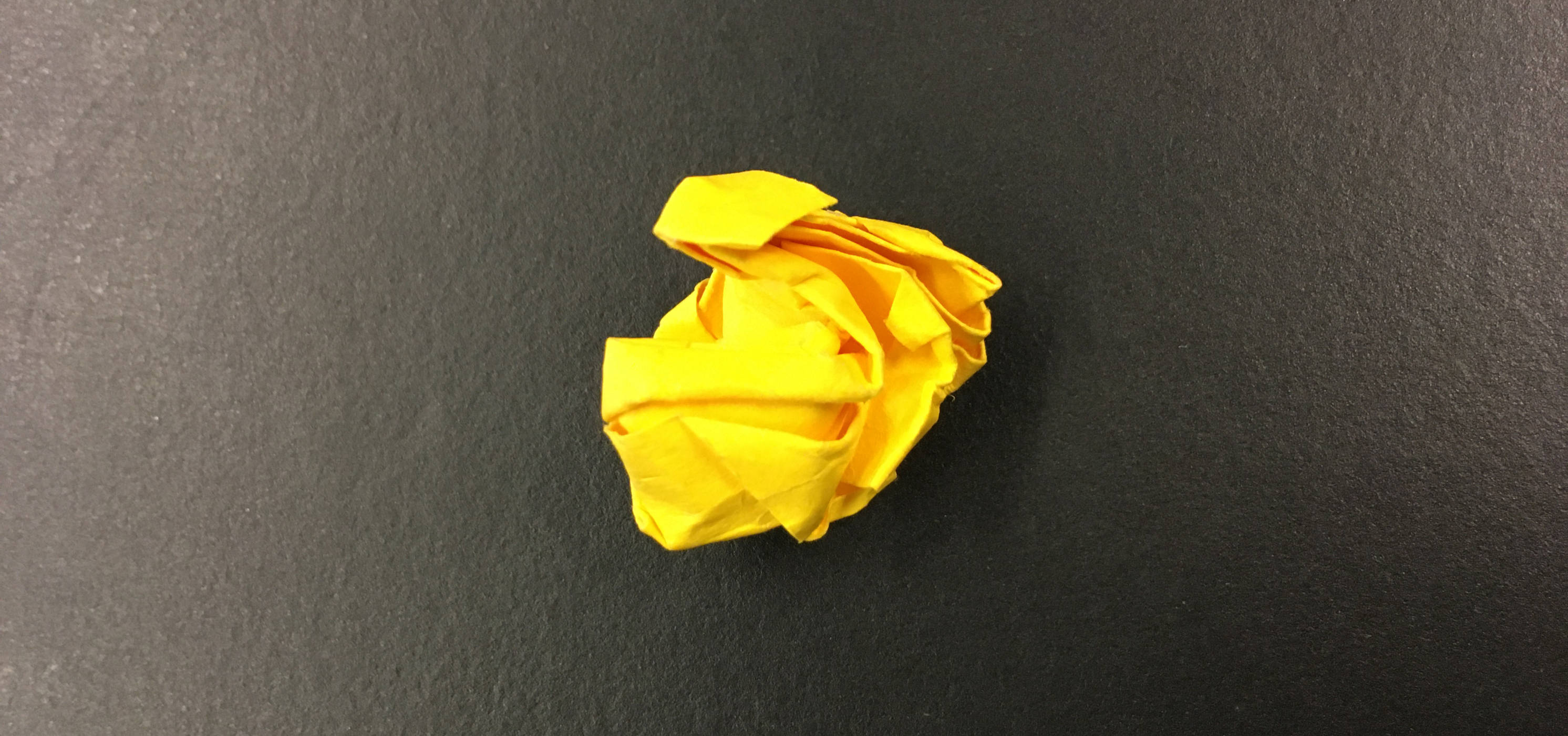 Post it image crumpled post it