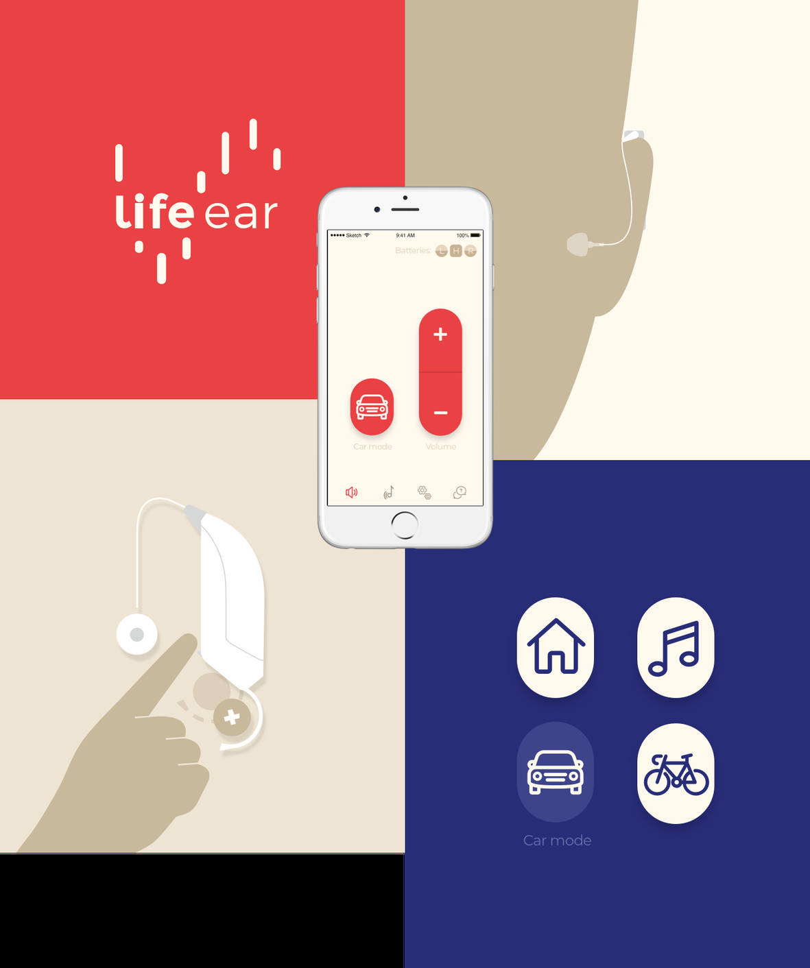 LifeEar design app Fabrique