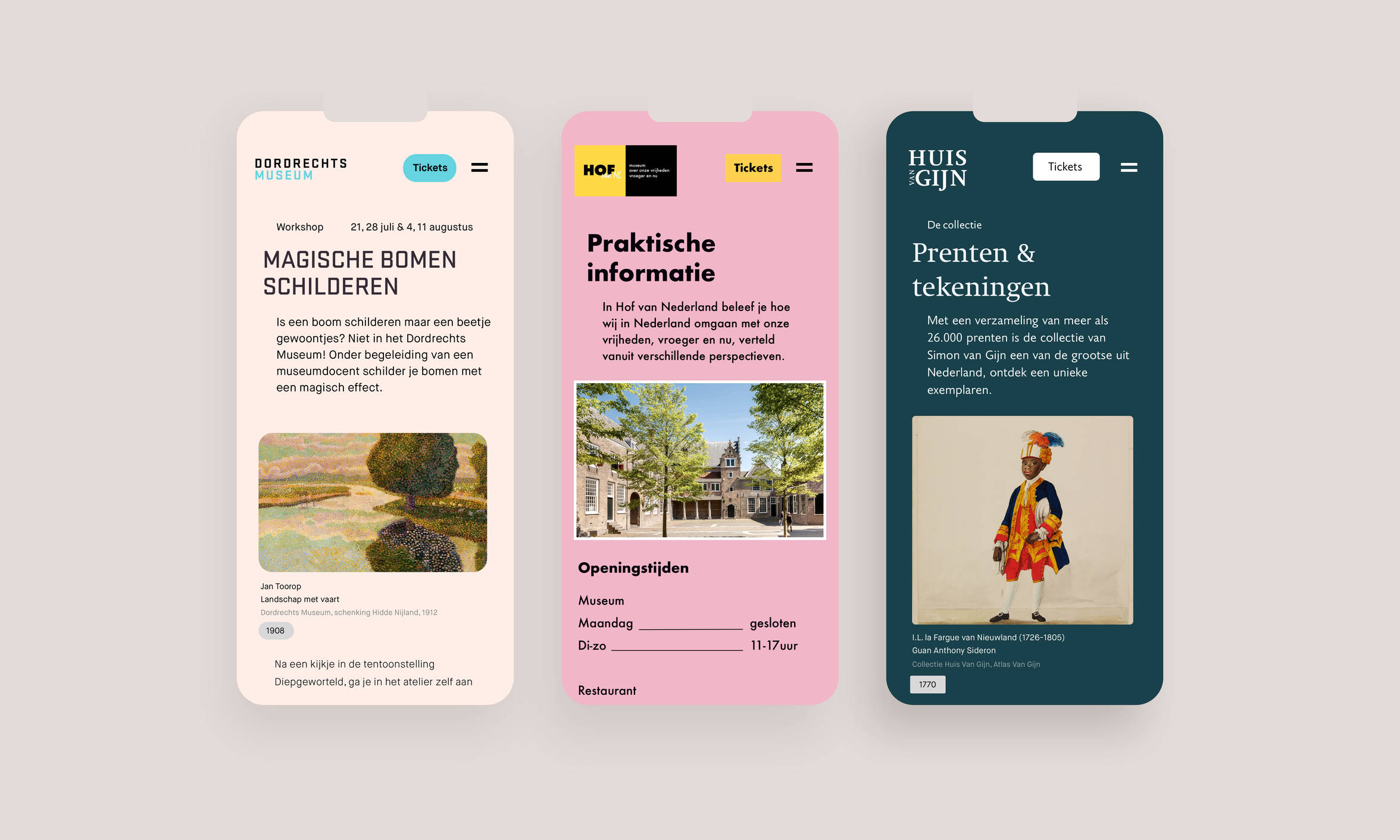 Dordrechts Museum nieuwe website