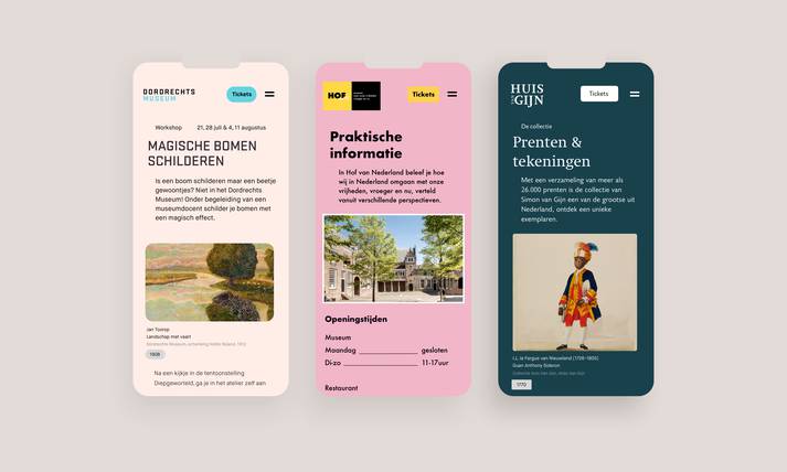 Dordrechts Museum nieuwe website