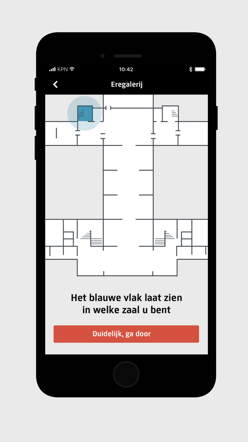 Rijksmuseum wayfinding app - design Fabrique