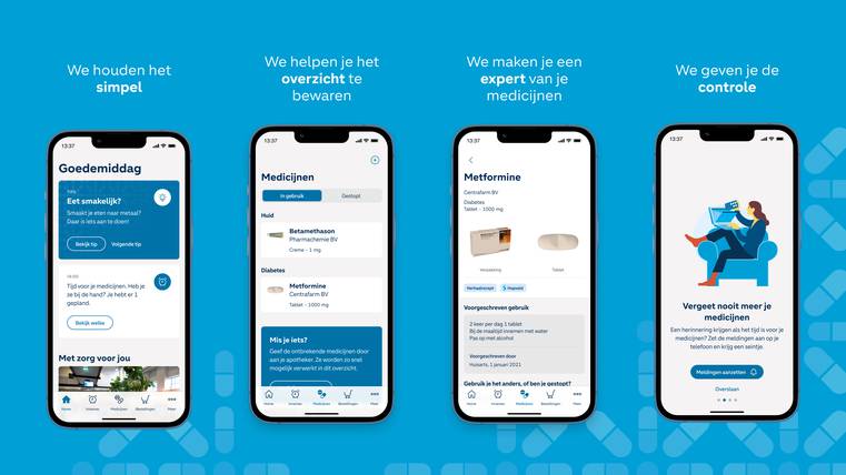 Service apotheek app design