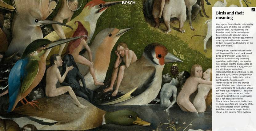 Jheronimus Bosch Tuin der Lusten, design by Fabrique.