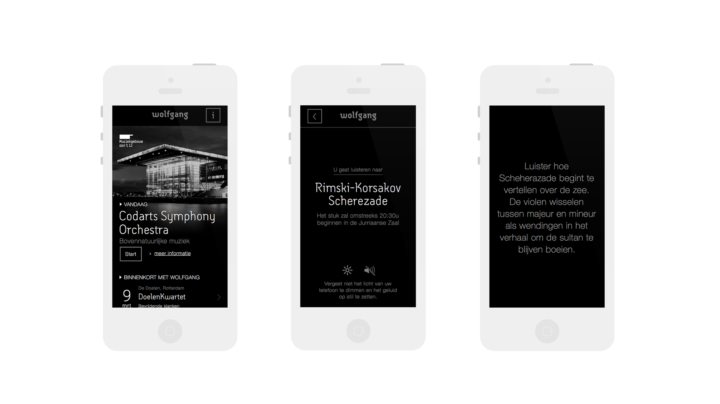 Wolfgang app design Fabrique