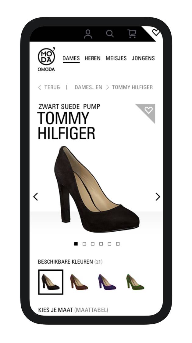 Omoda mobile design Fabrique