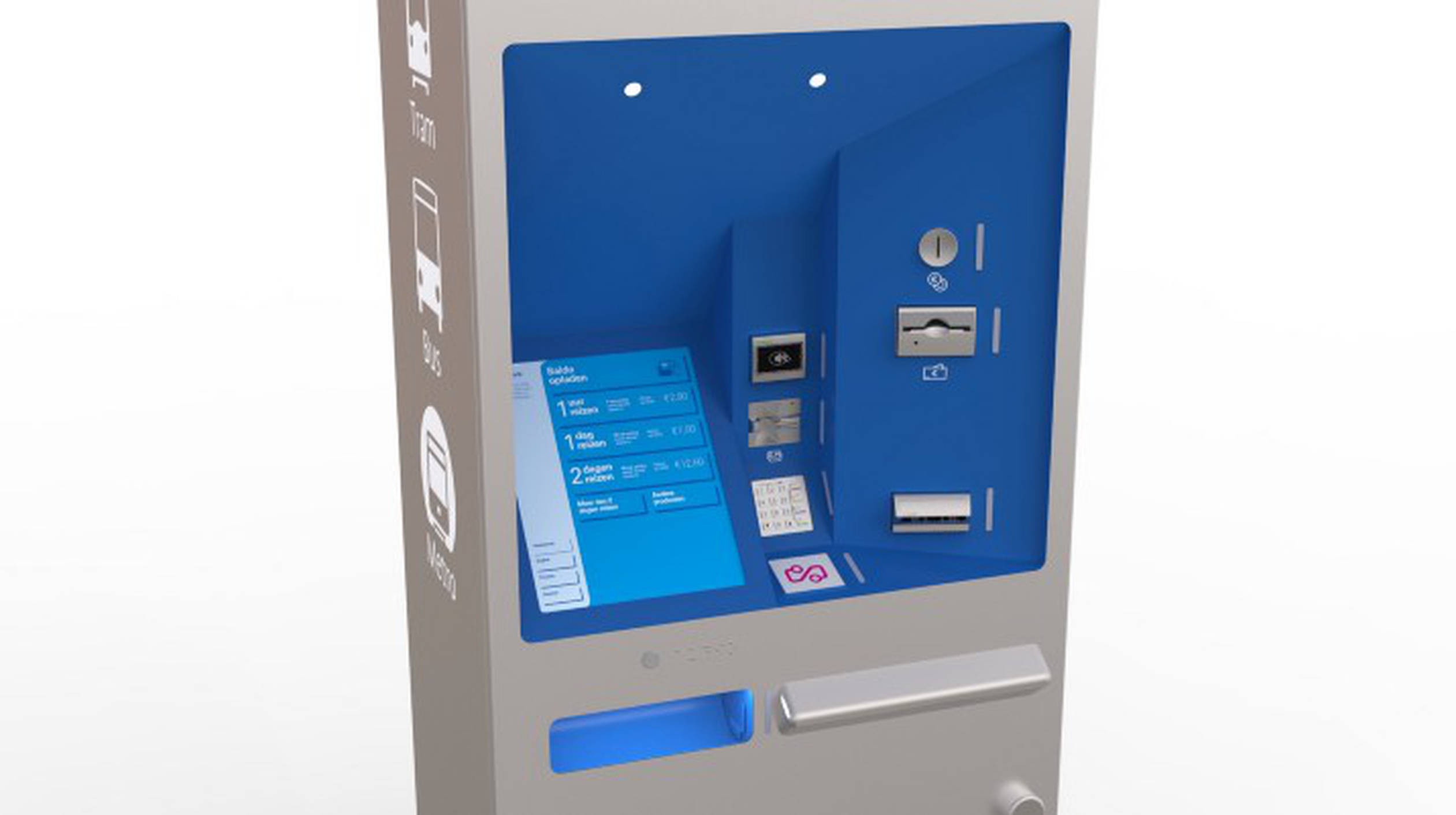 Design nieuwe ticketverkoopmachine GVB