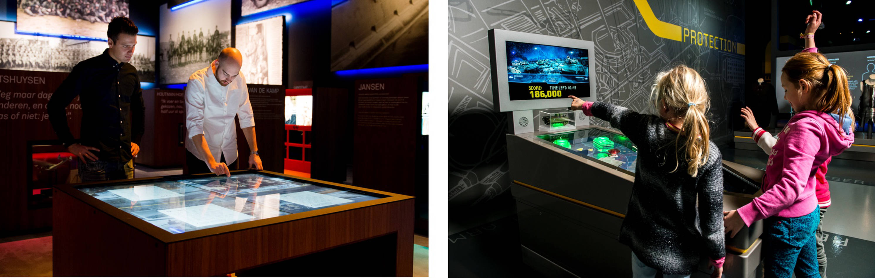 Interactives Nationaal Militair Museum door Fabrique